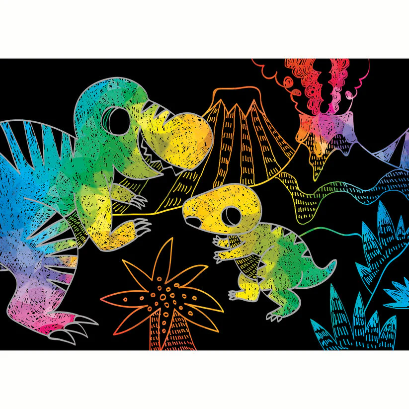 Mini Scratch Book Dinosaurs - Image 3