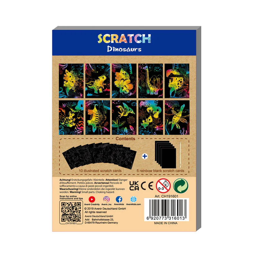 Mini Scratch Book Dinosaurs - Image 4