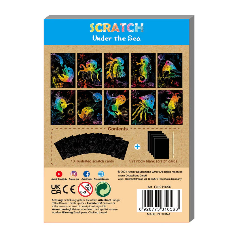 Mini Scratch Book Under the Sea - Image 4