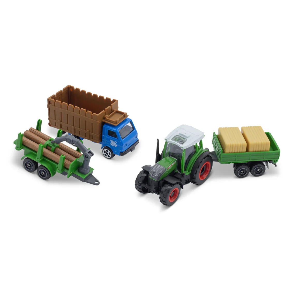 Mini Working Machines - 4 Pack Of Tractors Fendt - Image 2