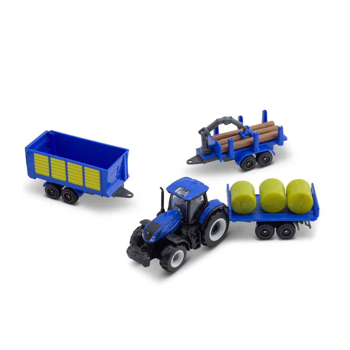 Mini Working Machines - 4 Pack Of Tractors New Holland - Image 3