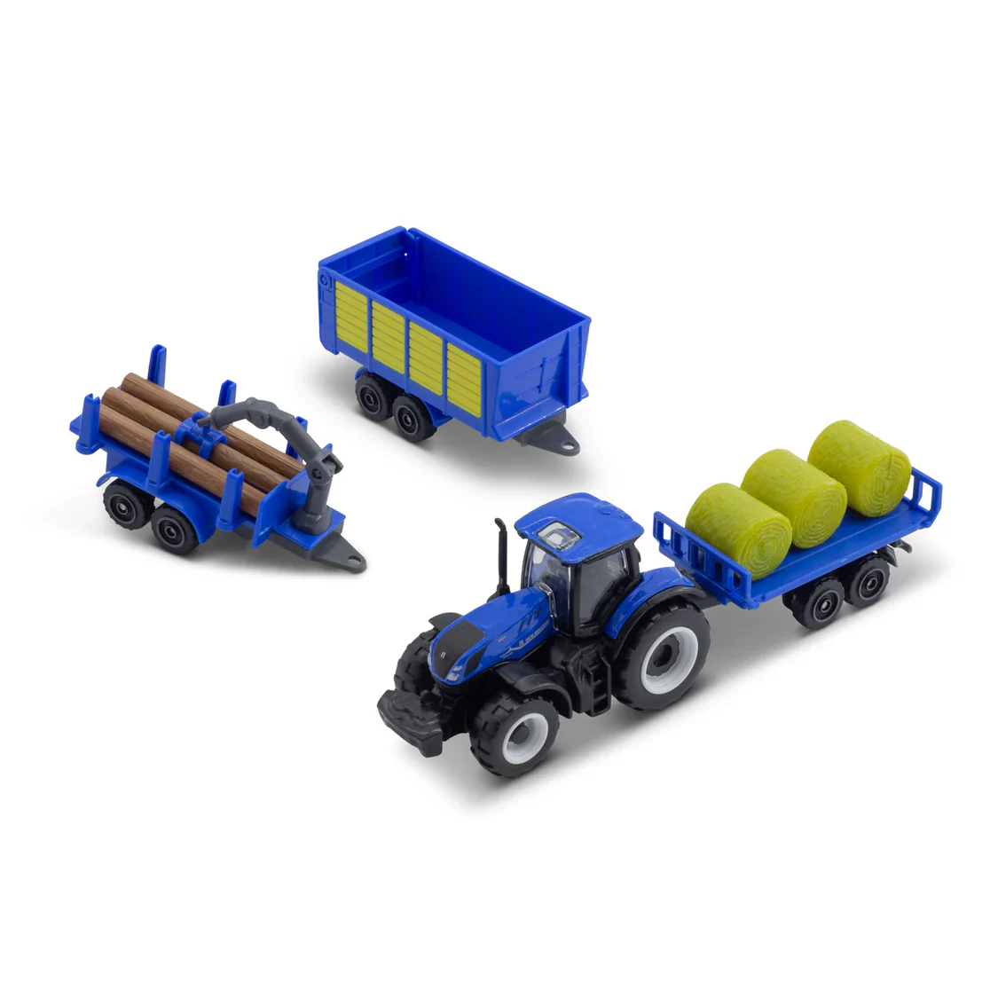 Mini Working Machines - 4 Pack Of Tractors New Holland - Image 5