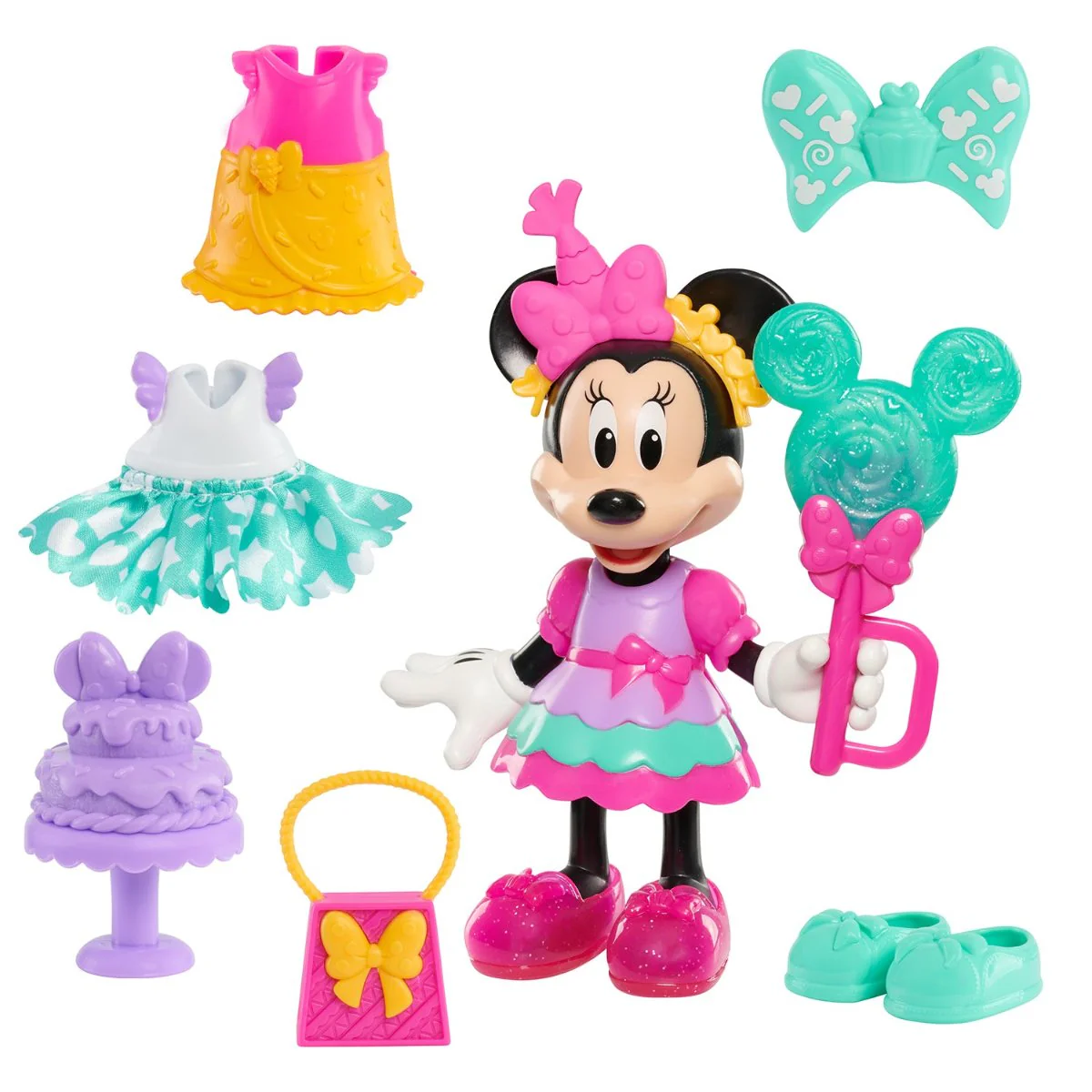 Minnie Mouse Fabulous Fashion Doll Asst (Purple & Pink) - Image 2
