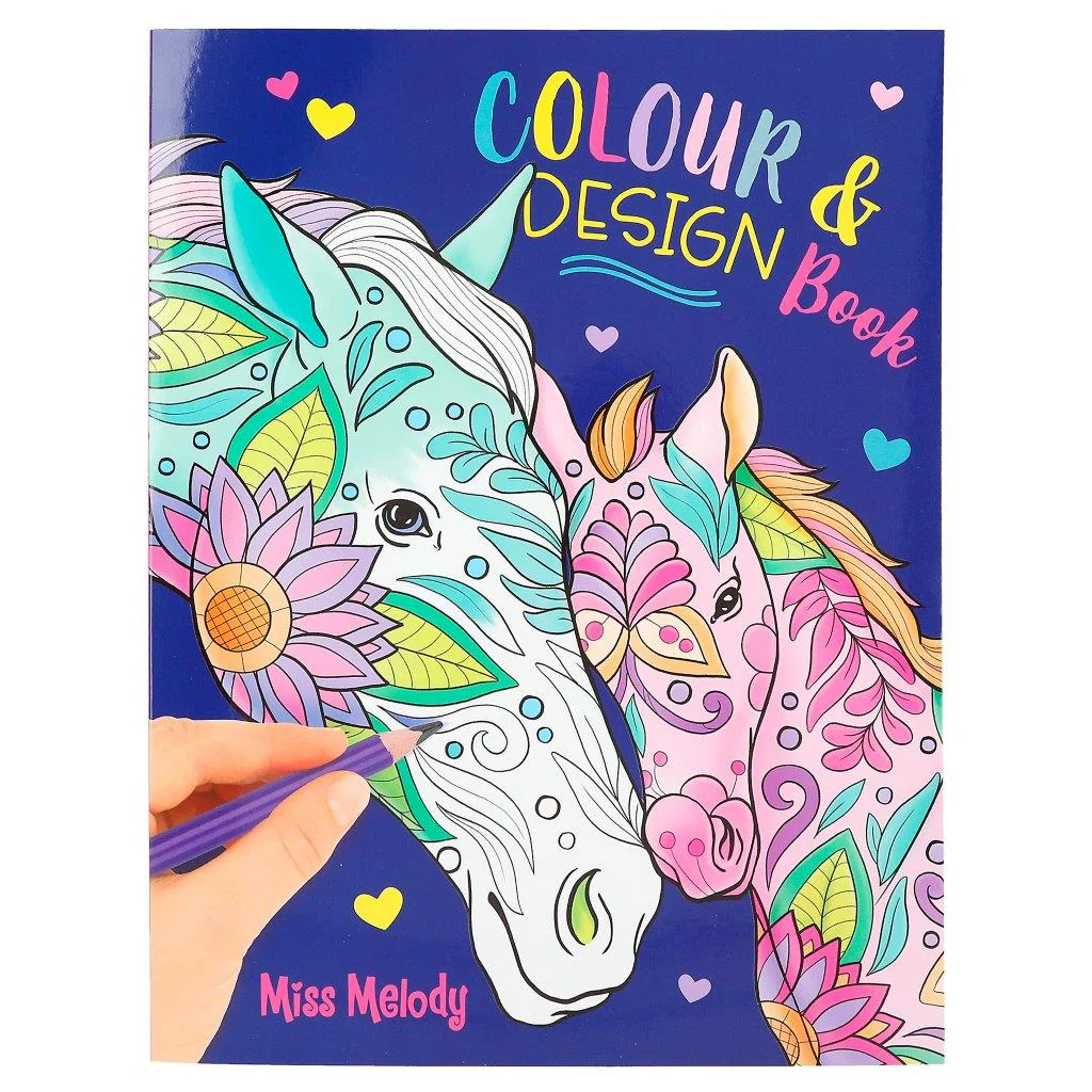 Miss Melody Colour & Design Book - Image 2