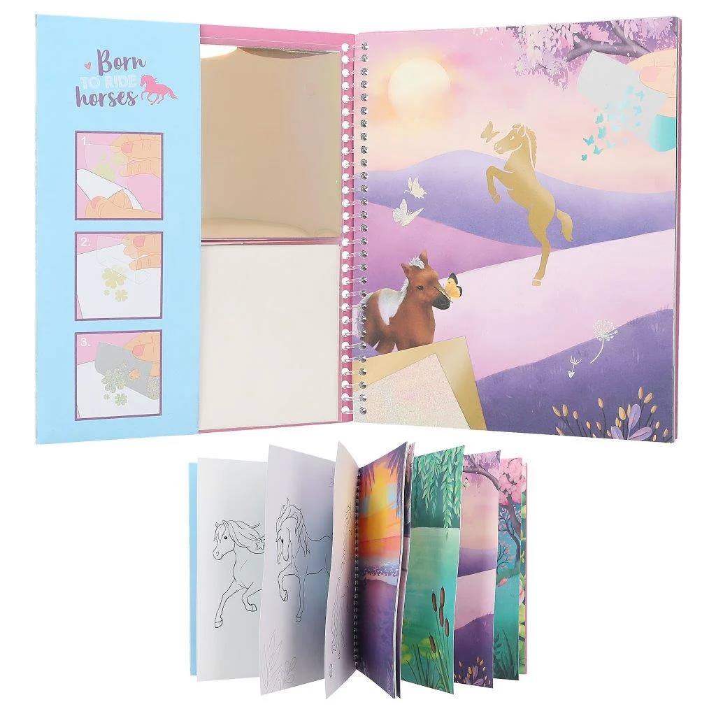 Miss Melody Colouring Book Stick & Shin - Image 3