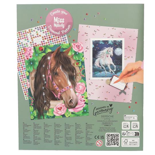 Miss Melody Create your Diamond Picture Stickerbook - Image 6
