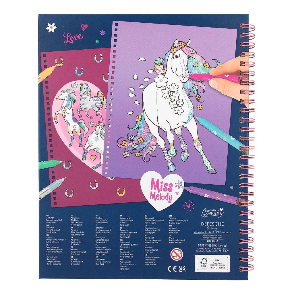 Miss Melody Create Your Glitter Horse - Image 4