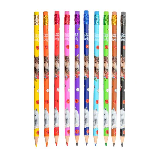 Miss Melody Erasable Colouring Pencils - Image 2