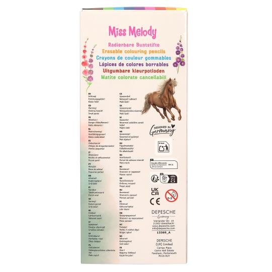 Miss Melody Erasable Colouring Pencils - Image 4