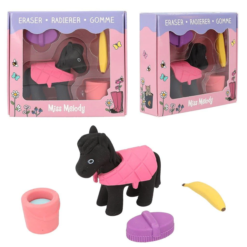 Miss Melody Eraser Set Asst - Image 3