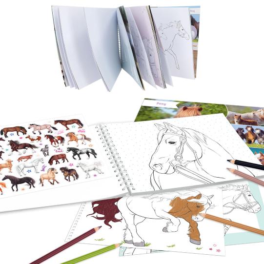 Miss Melody Horse Colouring Book - Image 2