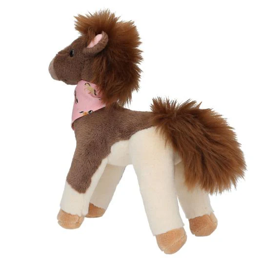 Miss Melody Plush Horse Brown White 18 cm - Image 2