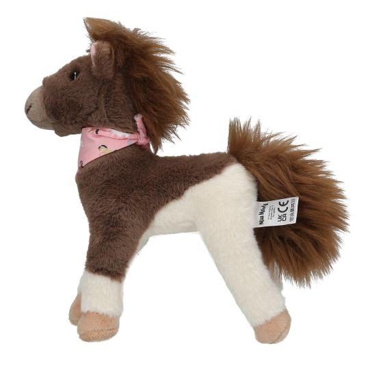 Miss Melody Plush Horse Brown White 18 cm - Image 4