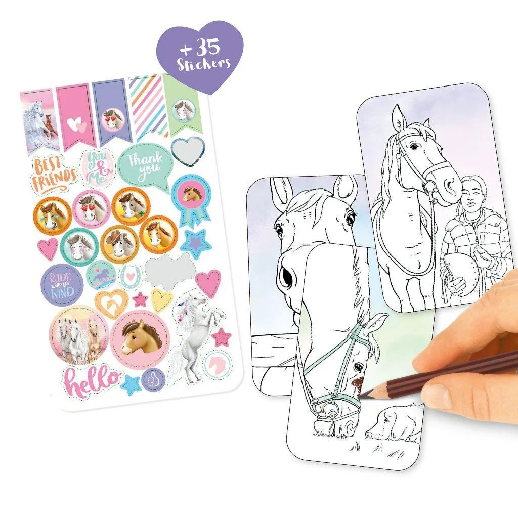 Miss Melody Selfie Colouring Book - Image 4