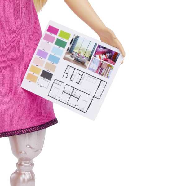Barbie Fashionistas Interior Designer Doll - Image 6