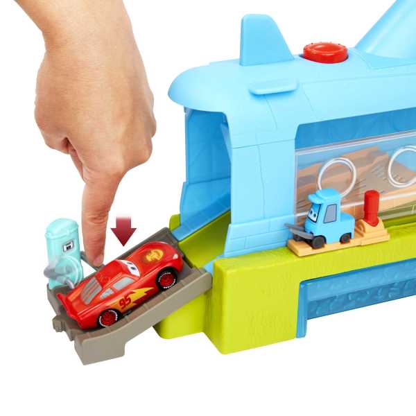 Disney Pixar Cars Color Change Whale Car Wash Playset - Image 2
