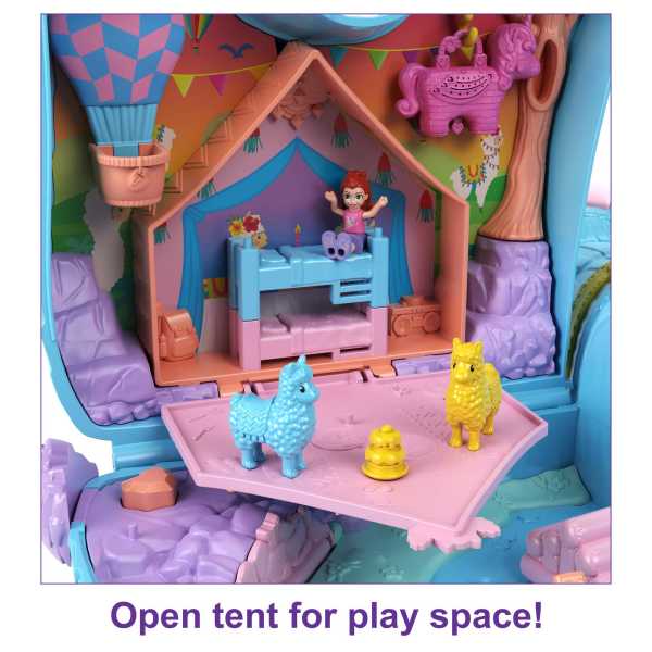 Polly Pocket Pajama Party Llama Party Playset - Image 3