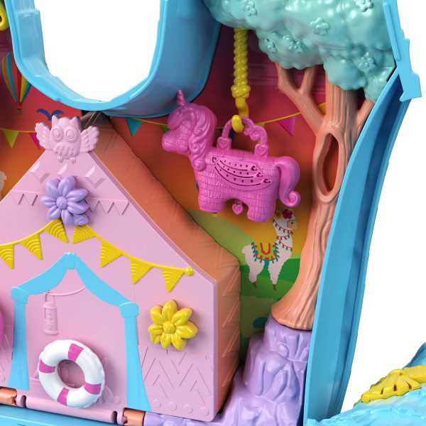 Polly Pocket Pajama Party Llama Party Playset - Image 6