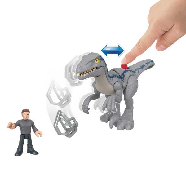 Imaginext Jurassic World Breakout 'Blue' - Image 5