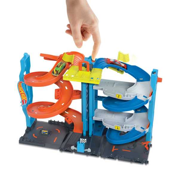 Hot Wheels City Transforming Race Tower Playset - Image 3