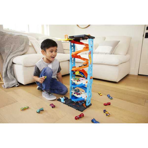 Hot Wheels City Transforming Race Tower Playset - Image 5
