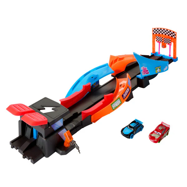 Disney And Pixar Cars Glow Racers Launch & Criss-Cross Glow Race Playset - Image 2