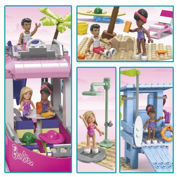 Mega Bloks Barbie Malibu Dream Boat - Image 2