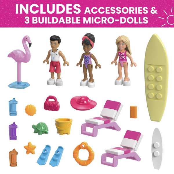 Mega Bloks Barbie Malibu Dream Boat - Image 3