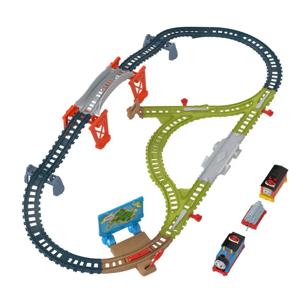 Fisher-Price Thomas & Friends Talking Thomas & Brake Car Bruno Train Set - Image 3