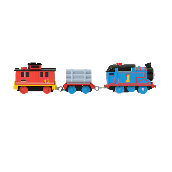 Fisher-Price Thomas & Friends Talking Thomas & Brake Car Bruno Train Set - Image 4