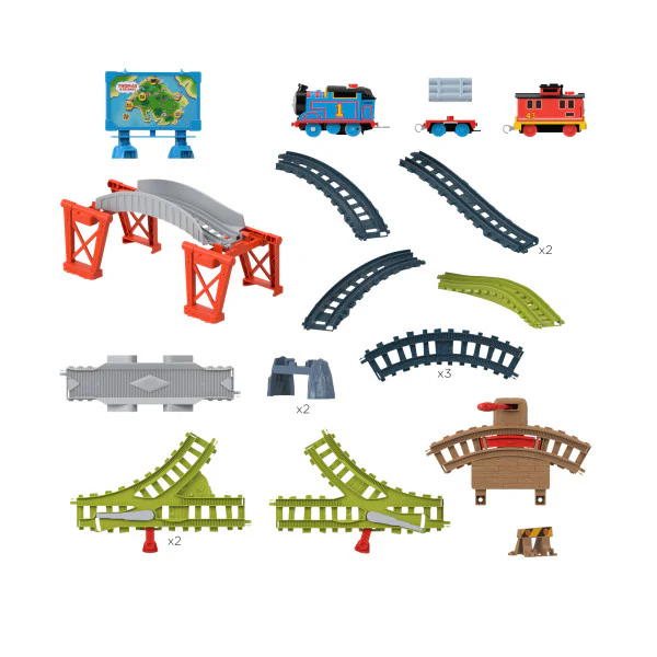 Fisher-Price Thomas & Friends Talking Thomas & Brake Car Bruno Train Set - Image 5