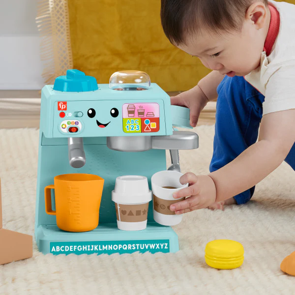 Fisher-Price Laugh & Learn Learn & Serve Coffee Cafe - Image 3