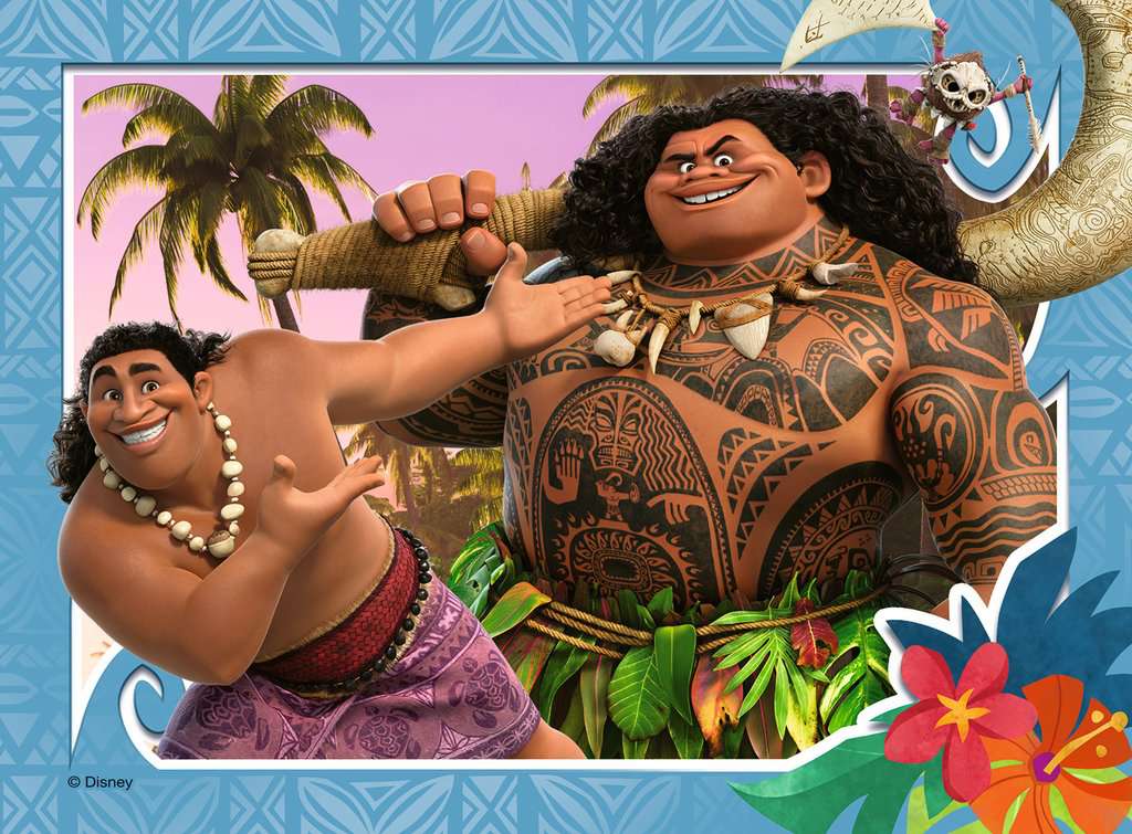 Ravensburger Moana 4in1 Jigsaw Puzzle - Image 3