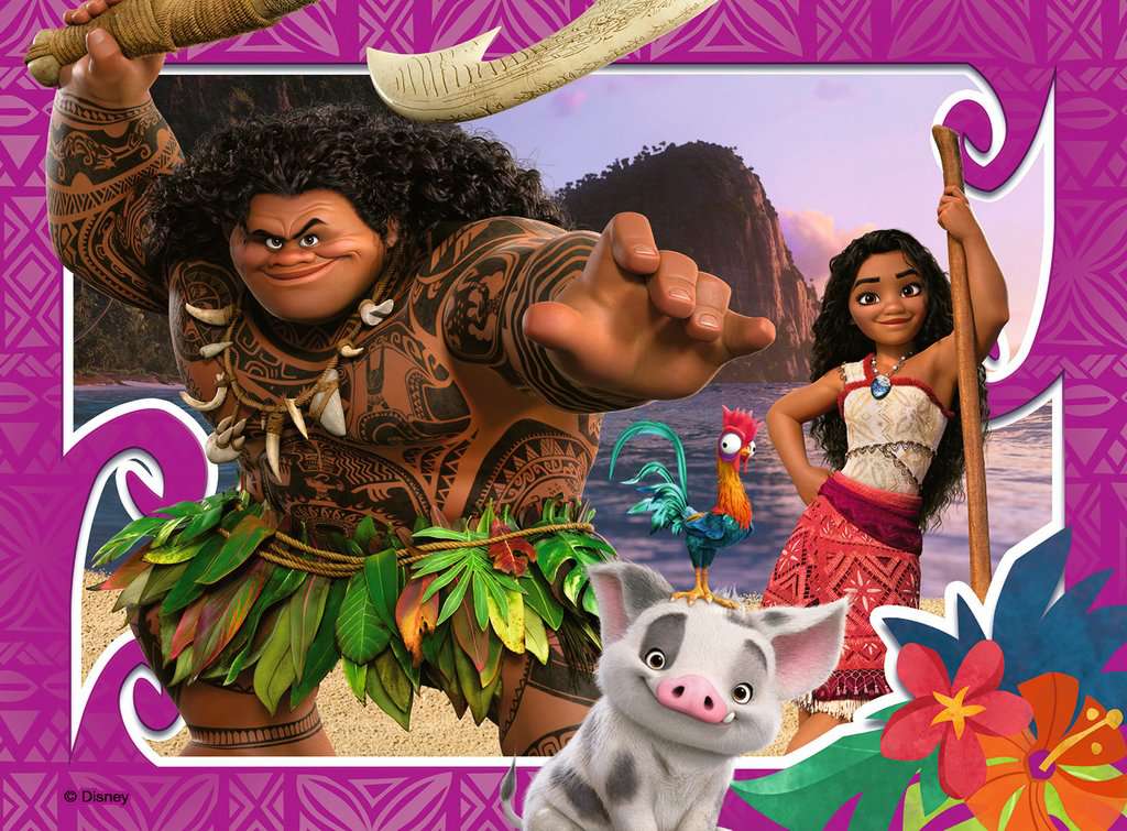 Ravensburger Moana 4in1 Jigsaw Puzzle - Image 5