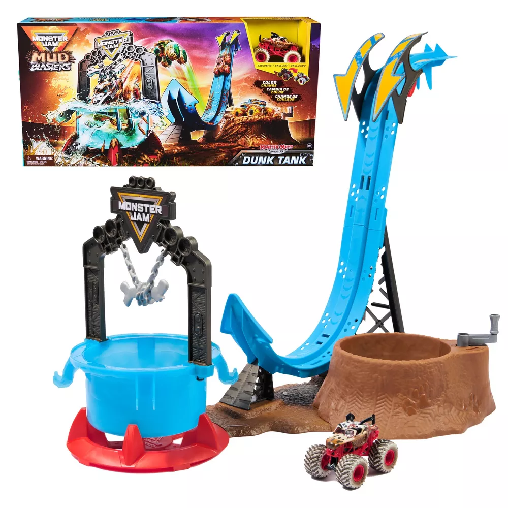 Monster Jam 1:64 Mud Blasters Playset - Image 2