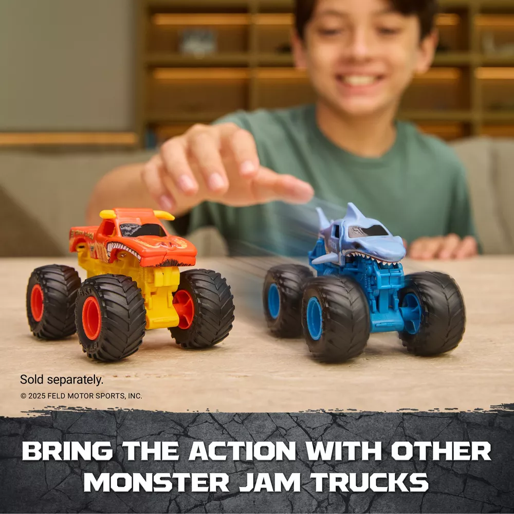 Monster Jam 1:64 Smash & Bash Crash Course Playset - Image 7