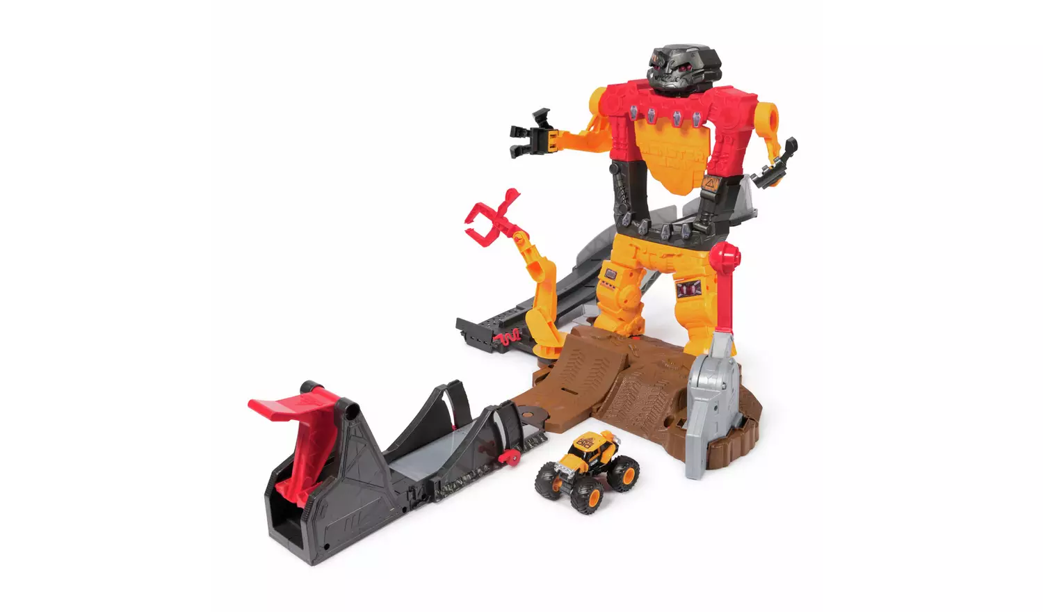 Monster Jam 1:64 Smash & Bash Playset - Image 2