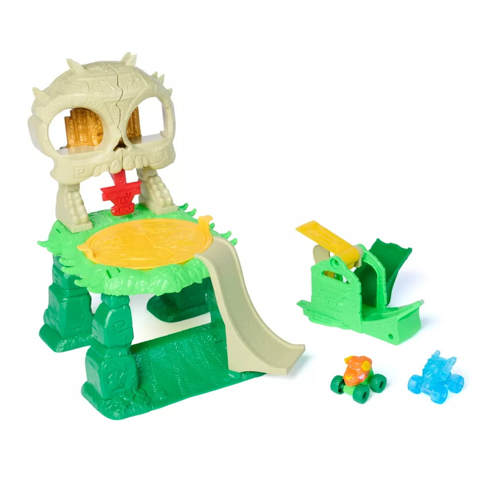 Monster Jam Mini Jams Crash and Crumble Skull Escape Playset - Image 2