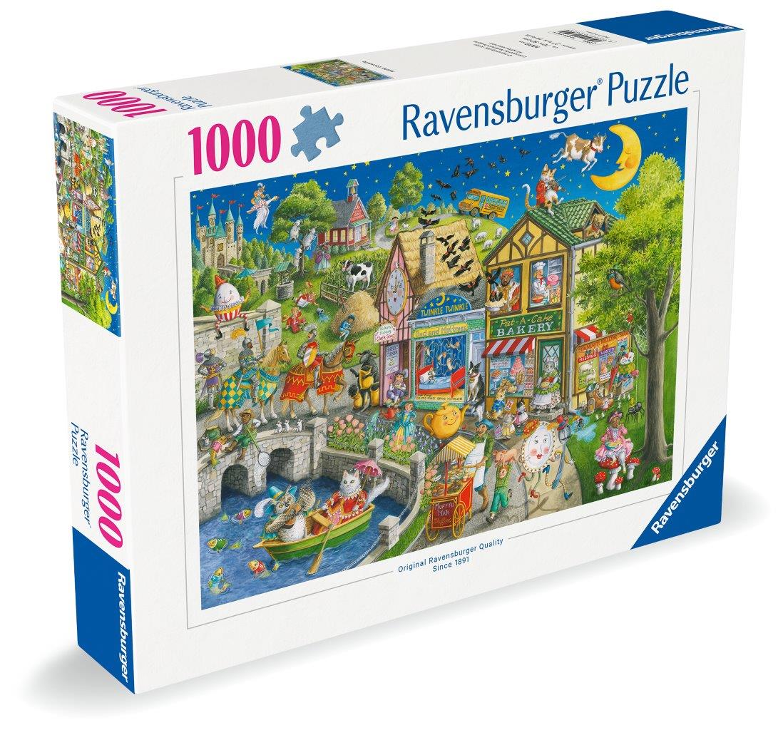 Ravensburger Mother Gooseville 1000 Piece Jigsaw Puzzle