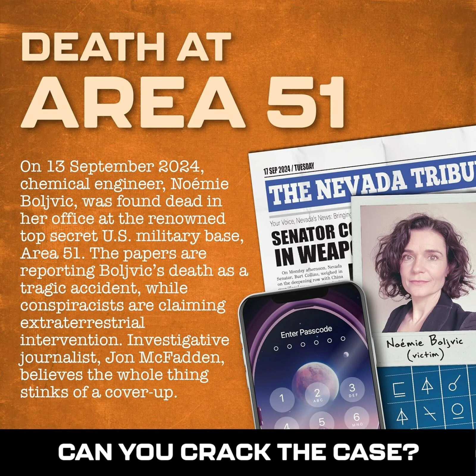 Murder Mystery Cases Area 51 - Image 2