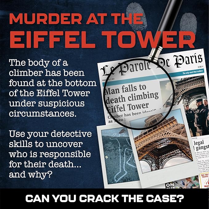 Murder Mystery Cases Murder at the Eiffel Tower - Image 2