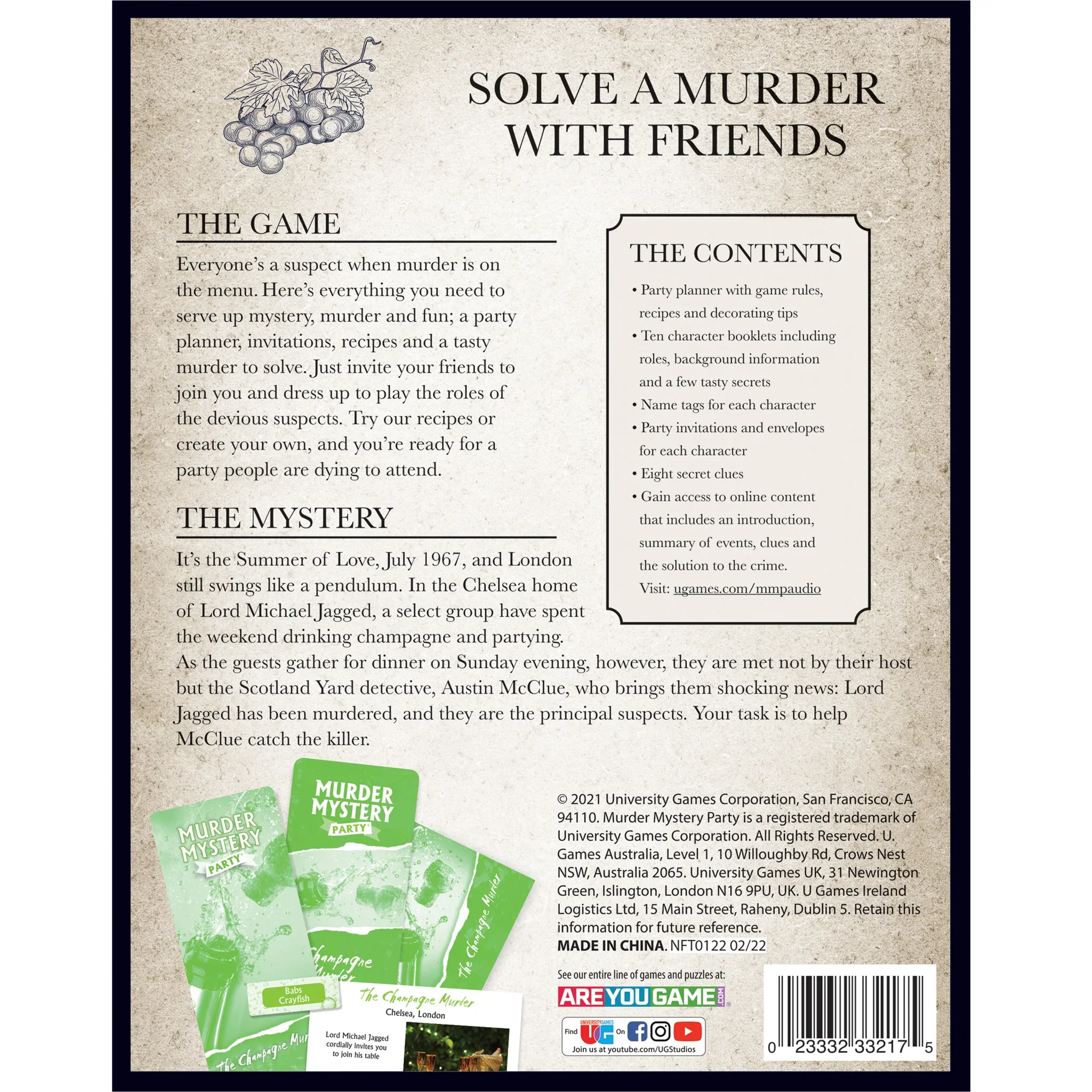 Murder Mystery Dinner Party - Champagne Murders - Image 5