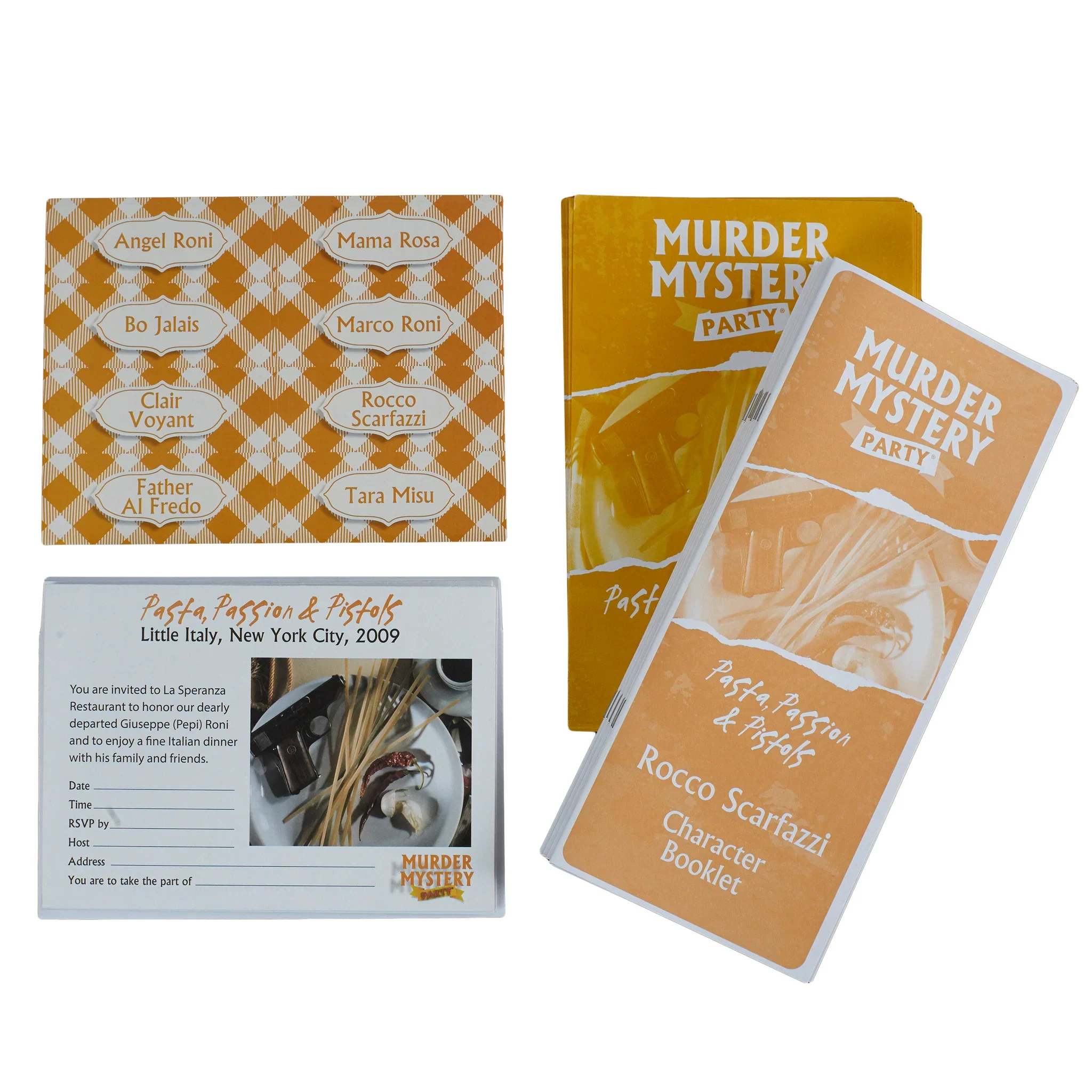 Murder Mystery Dinner Party - Pasta, Passion and Pistols - Image 2