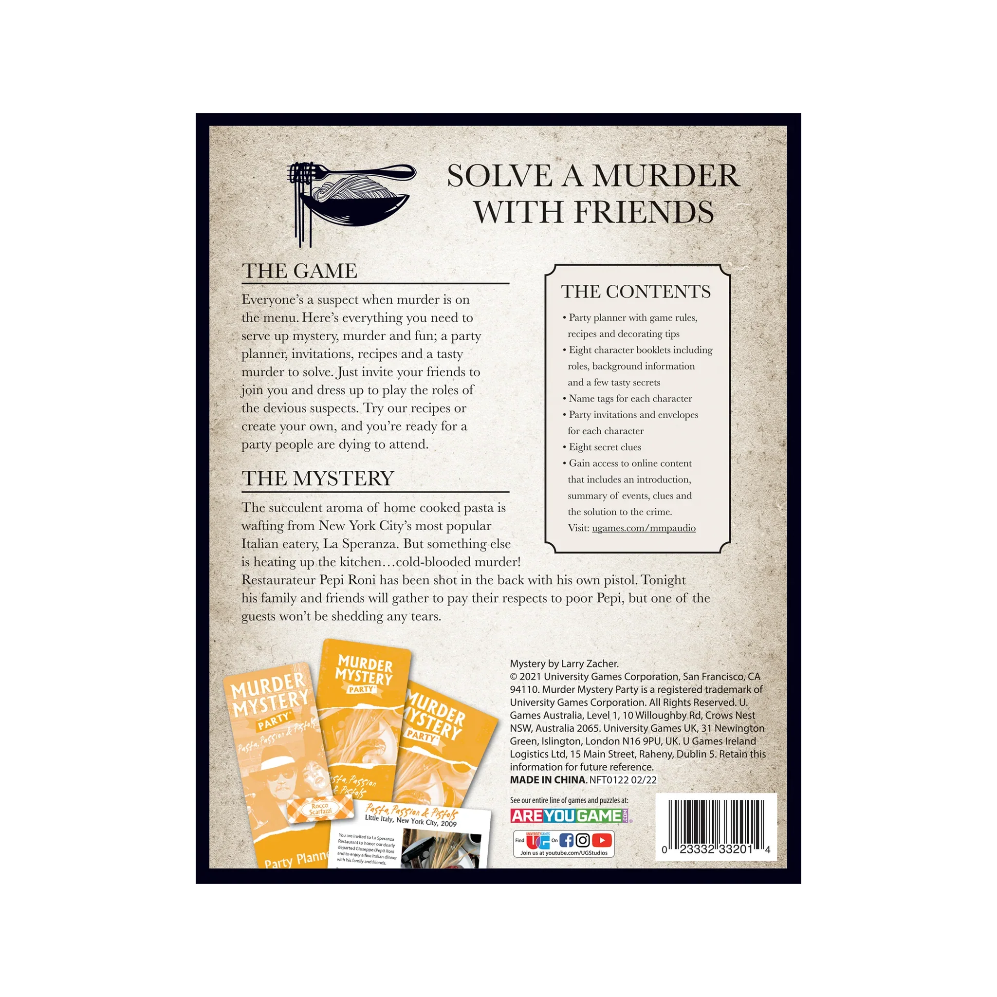 Murder Mystery Dinner Party - Pasta, Passion and Pistols - Image 5
