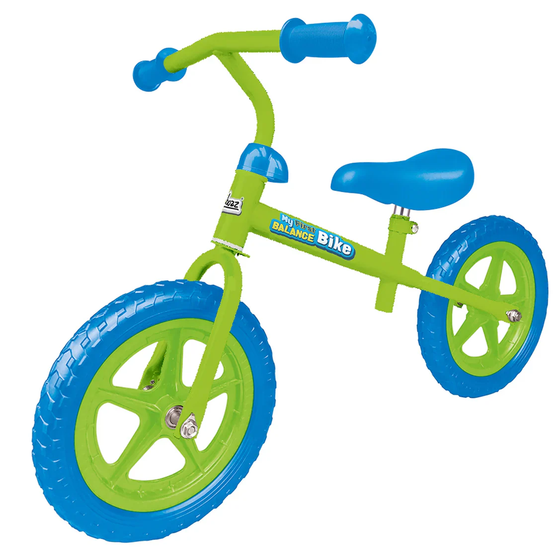 My First Balance Bike Green Blue - Image 2