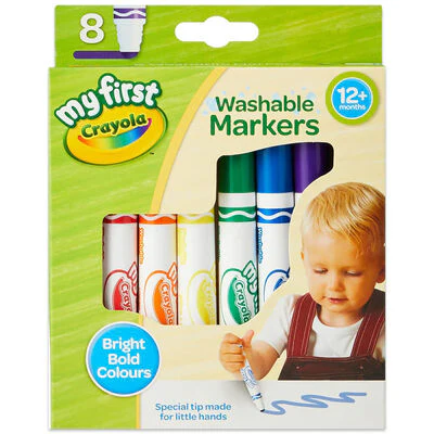 My First Crayola 8 Washable Markers