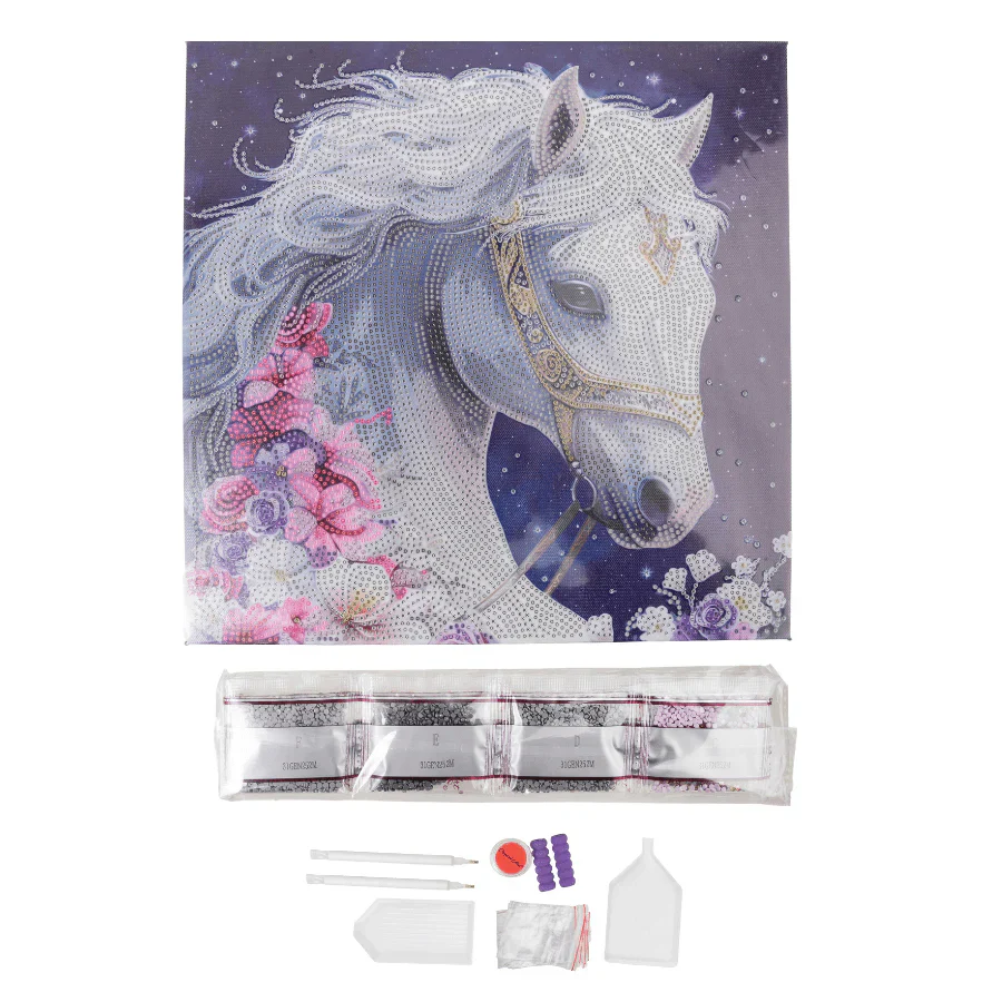 Mystic Beauty, 30x30cm Crystal Art Kit - Image 6