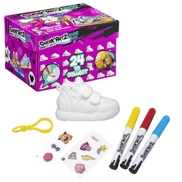 Sneak' Artz - Shoe Box- Asst - Image 2