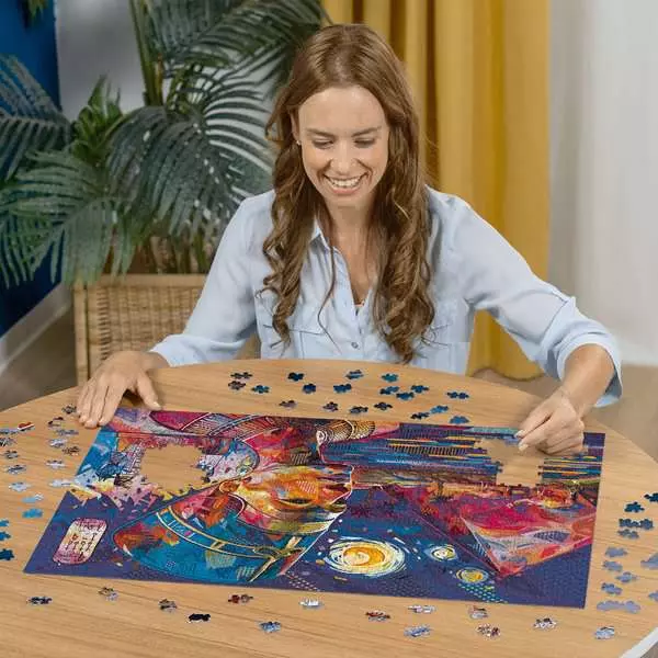 Ravensburger Nefertiti on the Nile 1000 Piece Jigsaw Puzzle - Image 3