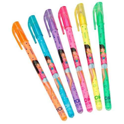 TOPModel Neon Gel Pen Set - Image 2